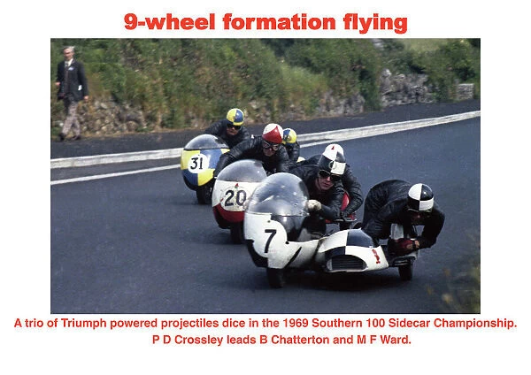 9-wheel formation flying