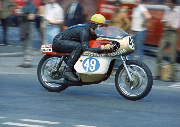 Alex George (Dugdale Yamaha) 1970 Junior TT