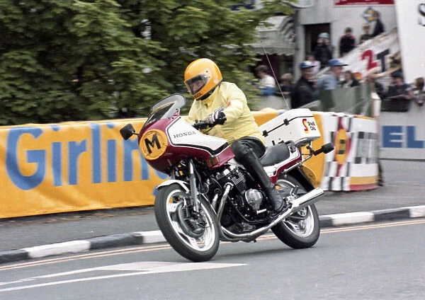 Jack Harding (Honda) Travelling Marshal) 1982 TT