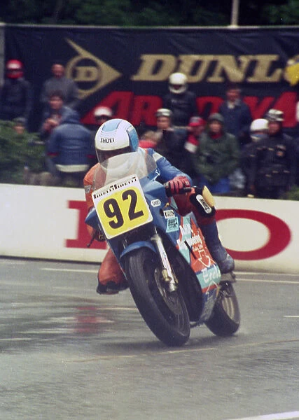 Mark Bullen (Suzuki) 1987 Senior TT