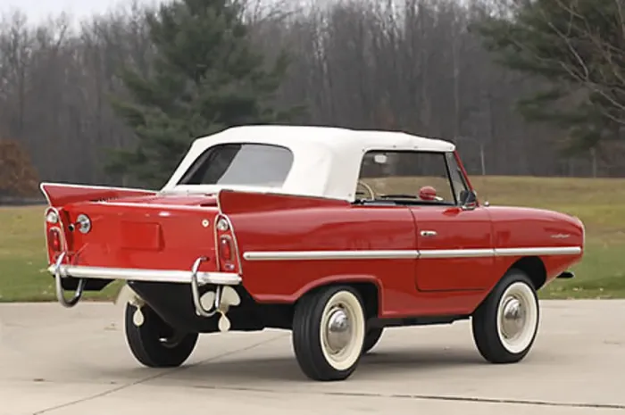 Framed Print : Amphicar Print - Vintage Amphibious Vehicle Image Framed Print : Amphicar Print - Vintage Amphibious Vehicle Image