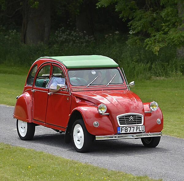 undtagelse strimmel Tigge Citroen 2CV 1989 Red available as Framed Prints, Photos, Wall Art and Photo  Gifts
