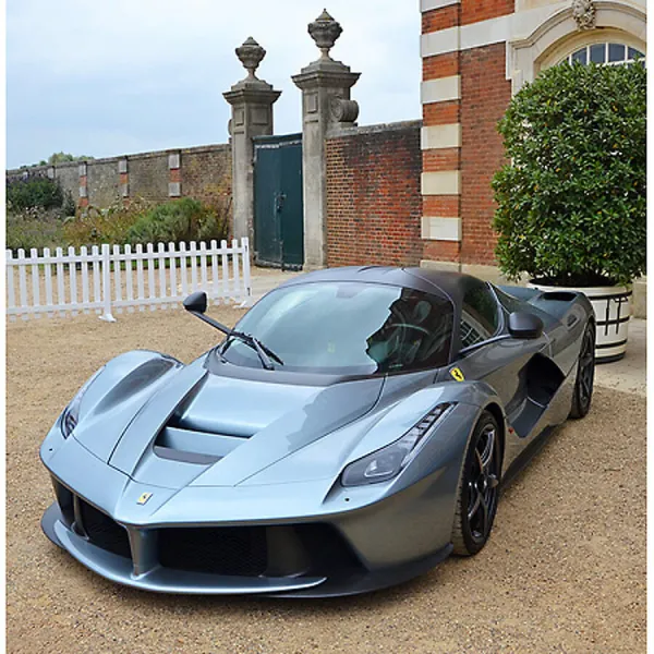 Ferrari LaFerrari 2015 Grey metallic, black roof available as Framed  Prints, Photos, Wall Art and Photo Gifts #24077774