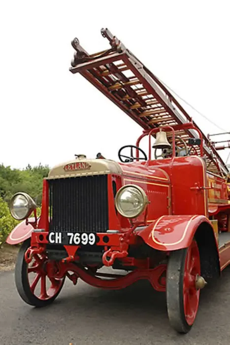 Framed Print : Fire Engine Leyland Print Framed Print : Fire Engine Leyland Print