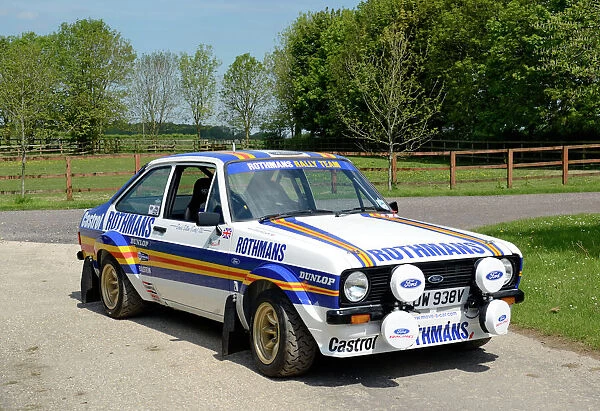 Ford Escort Mk.2 (Rothmans Rally livery) 1979 White Rothmans livery