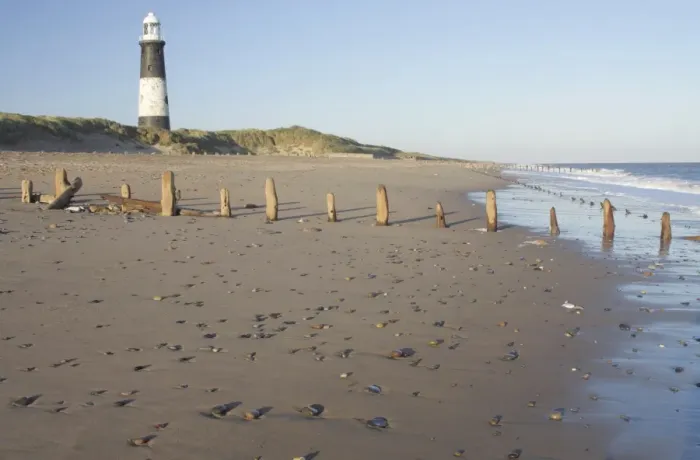 Framed Print : Spurn Point Lighthouse Print Framed Print : Spurn Point Lighthouse Print