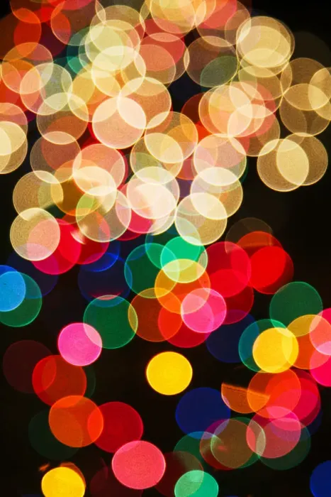 Framed Print : Abstract Christmas Lights Print Framed Print : Abstract Christmas Lights Print