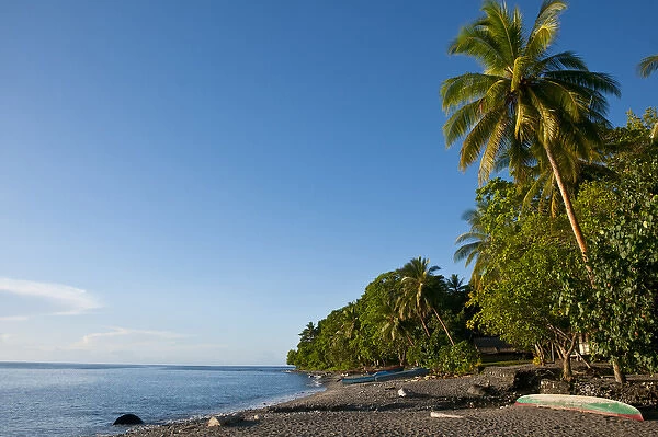 Beach at Savo island, Salomon Islands, Pacific