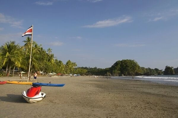 Beach scene at Manuel Antonio National Park in Puntarenas province, Costa Rica