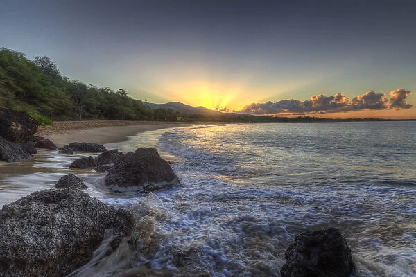 Big Beach Park, Makena Area, Maui, Hawaii, USA