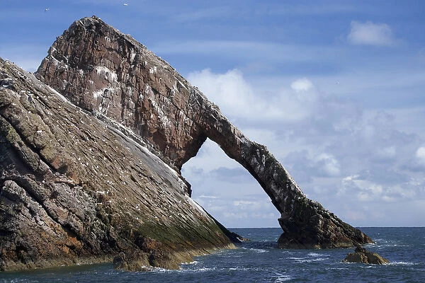 Bow Fiddle Rock, Portknockie, Moray, Scotland, United Kingdom