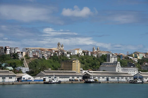 Brazil, state of Bahia. Salvador, the oldest city in Brazil. Bay of All Saints view