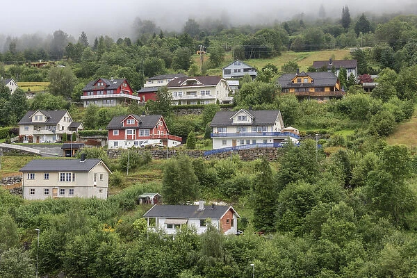 Buildings. Architecture. Olden. Norway