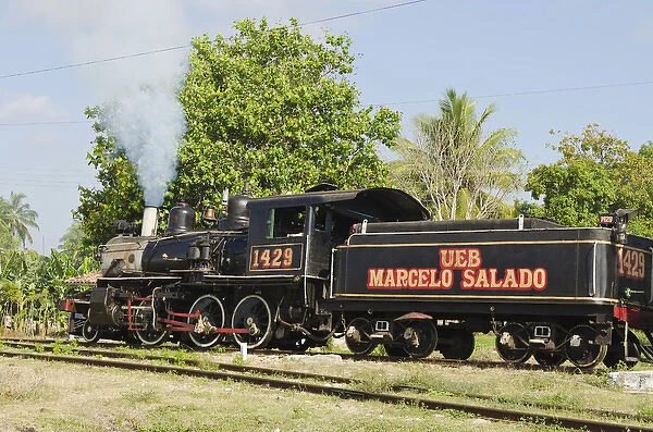 Caibarien, Cuba. The Marcelo Salado Sugar Museum And Steam Trains