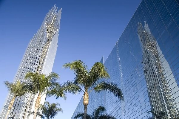 California, Garden Grove. Dr. Robert Schullers Crystal Cathedral