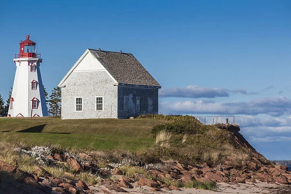 Canada, Prince Edward Island, Panmure Head Lighthouse