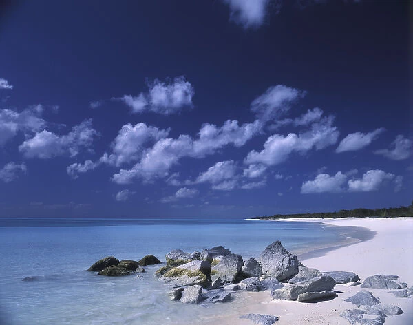 Caribbean, Bahamas Pristine beach