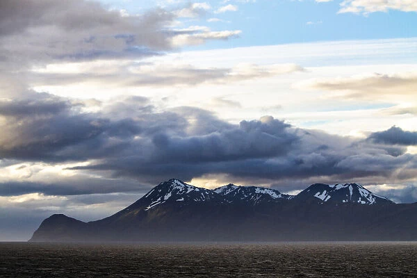 Chile, Patagonia. Strait of Magellan landscape