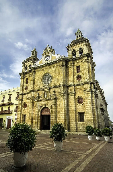Church - iglesia - of San Pedro Claver in the Plaza de San Pedro Claver, Old City