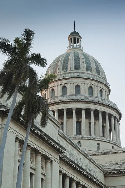 Cuba, Havana, dome of the Capitolio Nacional