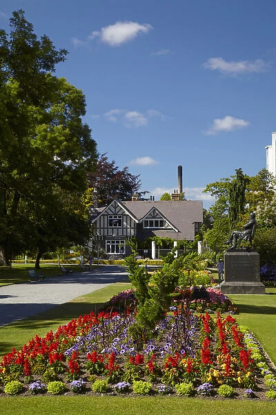 Curators House and Botanic Gardens, Hagley Park, Christchurch, Canterbury, South Island