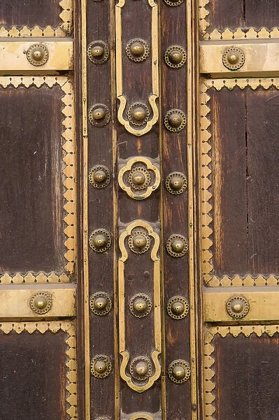 Details of door, Amber Fort, Jaipur, India