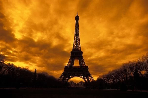 EU, France, Paris. Eiffel Tower