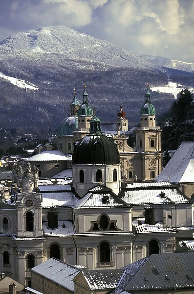 Europe, Austria, Salzburg. City view