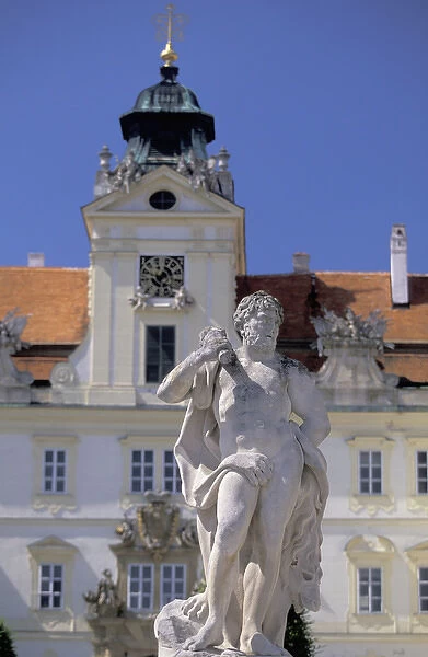 Europe, Czech Republic, South Moravia, Valtice 12th Century Baroque chateau, residence