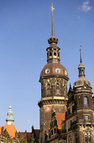 Europe, Germany, Saxony, Dresden. Dresden Schloss