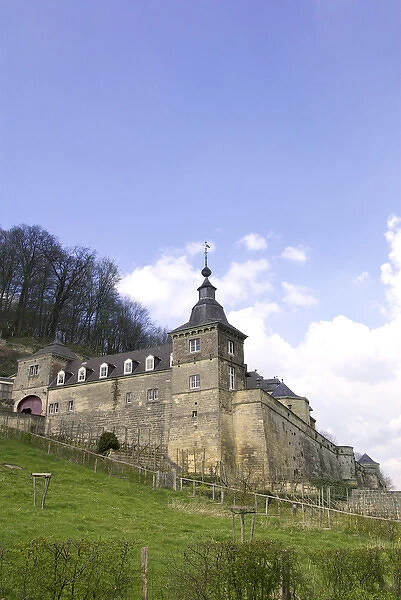 Europe, Netherlands, Limburg, Mstricht, Chateau Neercaane, terraced castle, UNESCO site