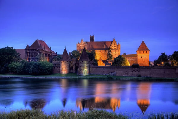 Europe, Poland, Malbork. Medieval Malbork Castle