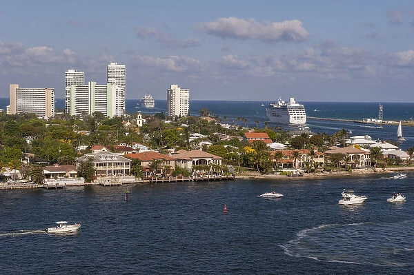 Fort Lauderdale, Port Everglades, Florida, USA, Intracoastal, Grandeur of the Seas