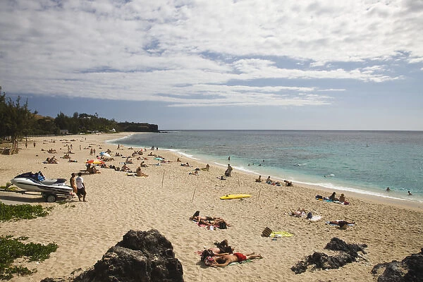 France, Reunion Island, Boucan Canot, Boucan Canot beach