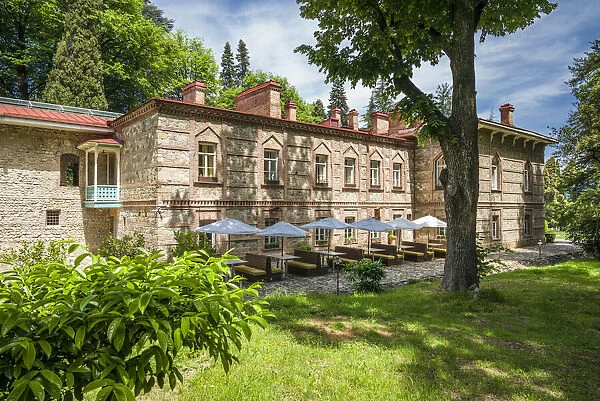 Georgia, Kakheti, Tsinandali. Chavchavadze Estate, winery