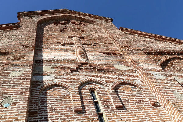 Georgia, Telavi. Looking up at Gremi Monastery