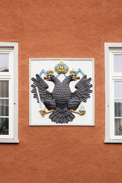 Germany, Hesse, Wetzlar, double-headed eagle, building detail