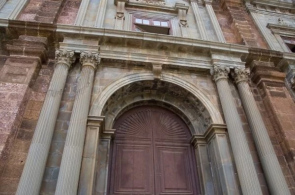 India, Goa, Old Goa. Portuguese basilica of Bom Jesus (aka Church of St. Francis)