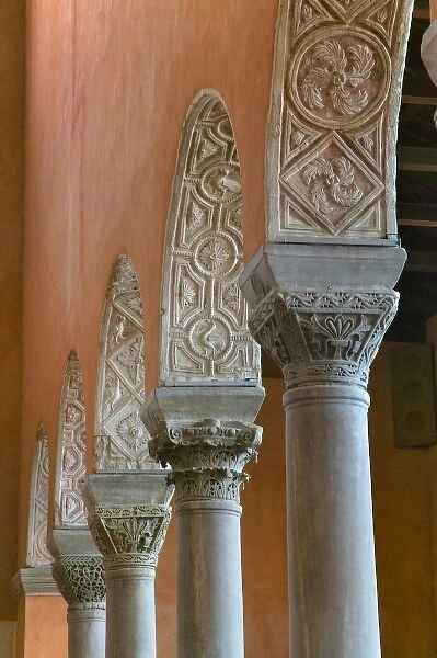 Inside Euphrasian Basilica, Porec, Istria, Croatia
