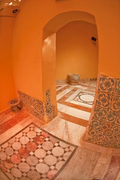 Israel, Akko. Hammam Al-Basha restored Turkish bathhouse