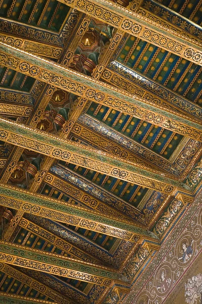 Italy, Sicily, Monreale, Santa Maria La Nuova Duomo (12th century) Mosaics