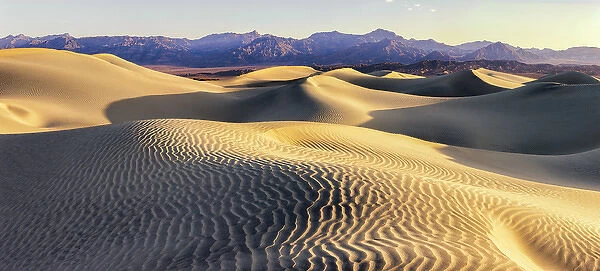 Mesquite Sand Dunes. Death Valley. California
