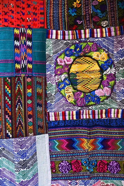 Mexico. Colorful textiles. Credit as: Nancy Rotenberg  /  Jaynes Gallery  /  Danita Delimont