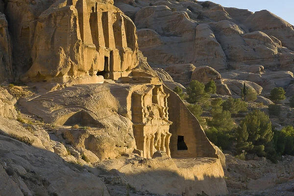 Obelisks Tomb, Petra, Jordan (UNESCO World Heritage site)