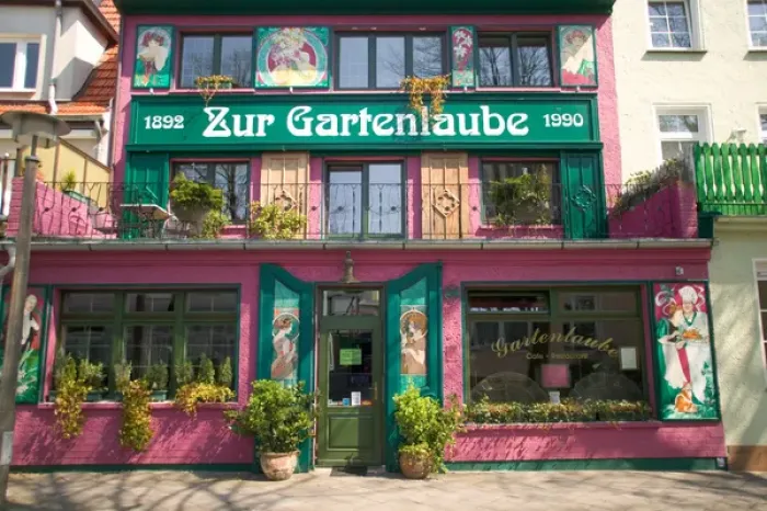 Framed Print : Warnemunde Old Restaurant Print Framed Print : Warnemunde Old Restaurant Print