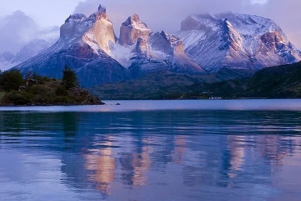 Paine Towers, Torres del Paine National Park, World Heritage Site, Chile