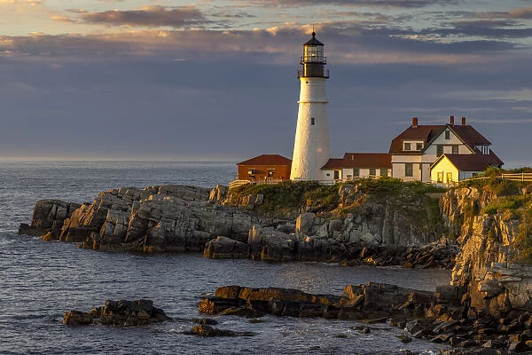 Portland Head Lighthouse in Portland, Maine, USA