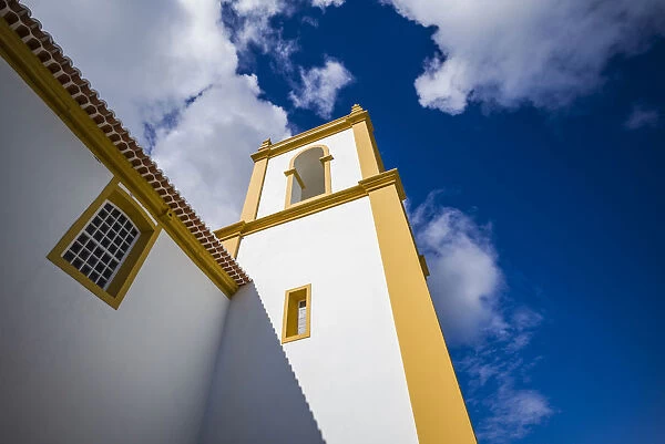Portugal, Azores, Terceira Island, Praia da Vitoria. Igreja Matriz church