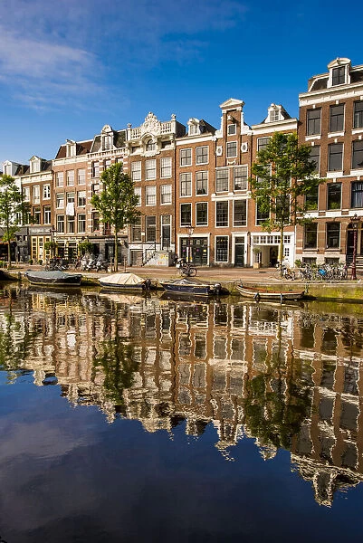Prinsengracht Canal, Amsterdam, Holland, Netherlands