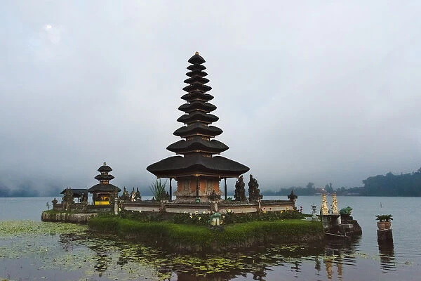 Pura Ulun Danu Bratan water temple, Bali island, Indonesia